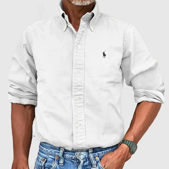 Mike® | Men's Casual Long Sleeve Shirt