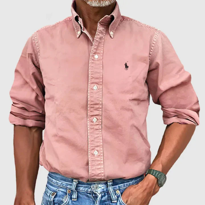 Mike® | Men's Casual Long Sleeve Shirt