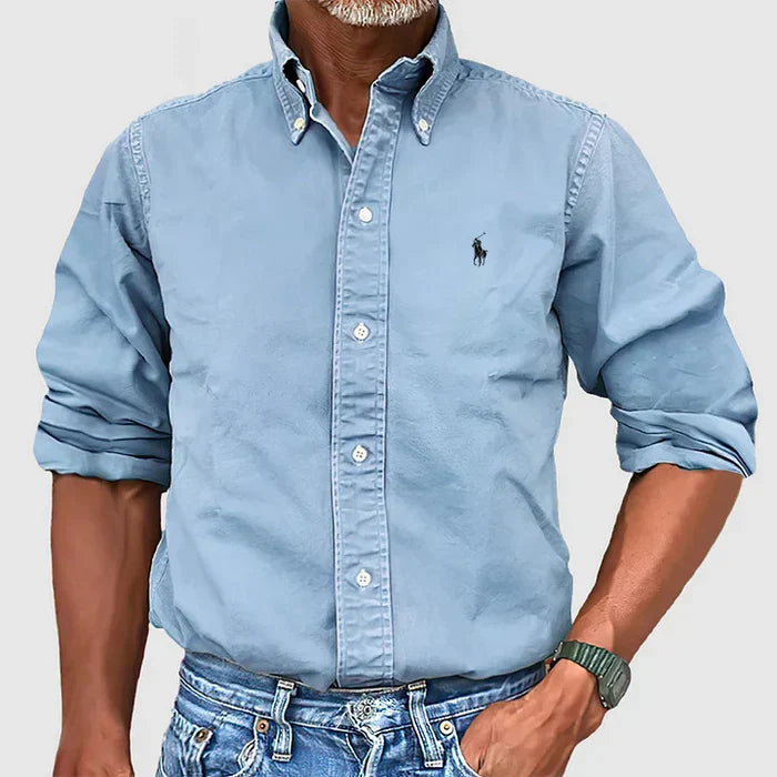 Mike® | Men's Casual Long Sleeve Shirt