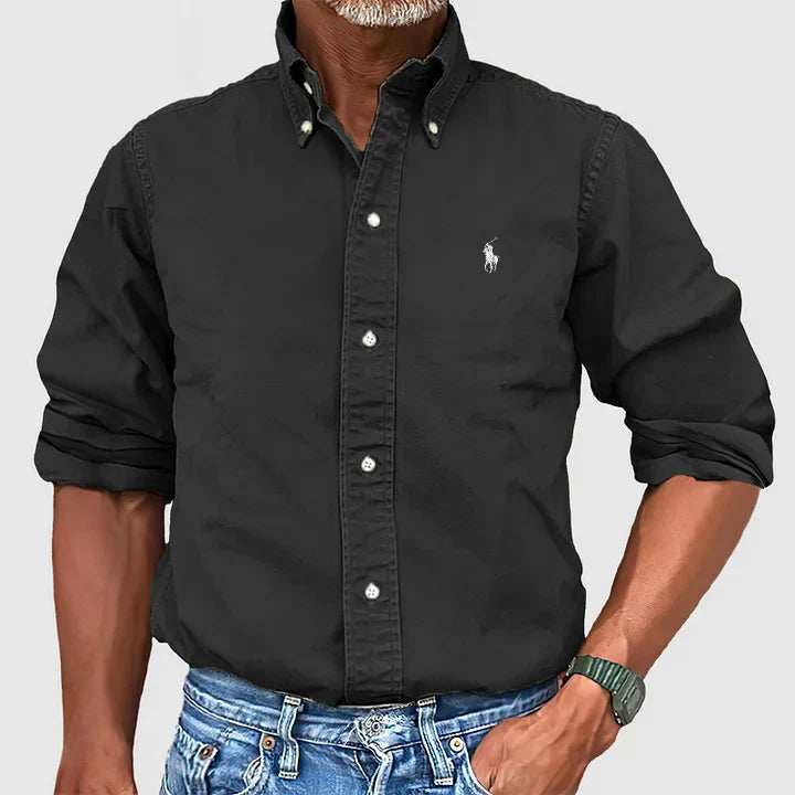 Mike® | Men's Casual Long Sleeve Shirt