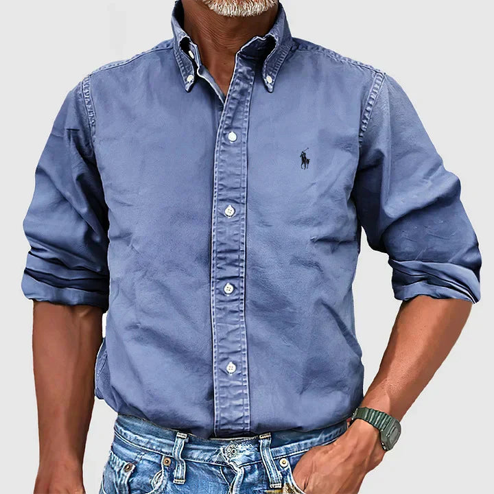Mike® | Men's Casual Long Sleeve Shirt