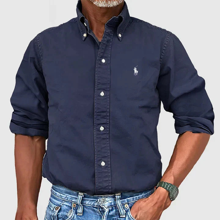 Mike® | Men's Casual Long Sleeve Shirt